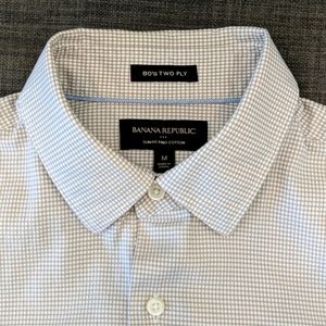 Men's slim fit Banana Republic Pima cotton shirt